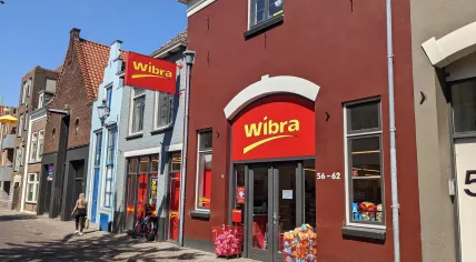 A small local Wibra-branded store, that is located on the Smedenstraat, Deventer