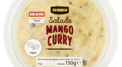 Jumbo recalls the Mango Curry Salad, due to potential Salmonella contamination