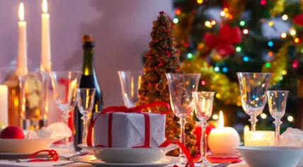 Christmas table