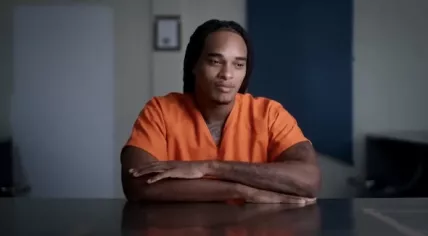 Vernon Rombley maintains his innocence in the 2014 robbery-homicide of a bodega in Willemstad, Curaçao, during an interview for the documentary program, De zaak-Rombley. May 2023