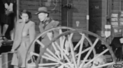 Marcus Pels, Hendrika Brandon identified in historic Westerbork film.