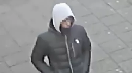 A photo of the suspected gunman wanted for randomly shooting three men in Rotterdam, killing two. 2 January 2025