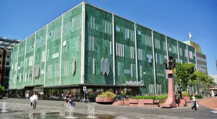 The Bijenkorf on 18 Septemberplein in Eindhoven