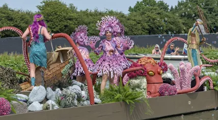 Floating Flower Parade (Varend Corso), 2023, Westland, Netherlands.