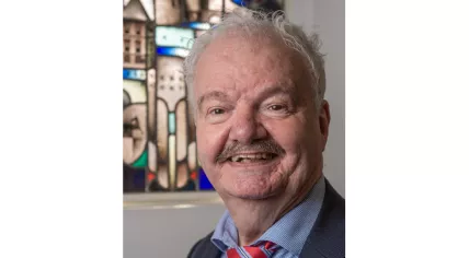 PVV politician Ronald van Tiggelen seen in March 2023