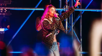 Roxy Dekker at the Hello Festival in Emmen in 2024