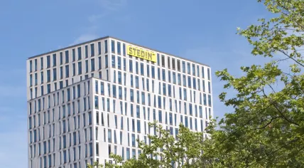The headquarters office for electricity grid operator Stedin, located on De Blaak in Rotterdam. 23 July 2015