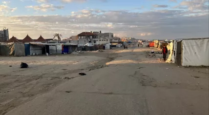 Bombed buildings of Gaza during the Gaza war 2023-2025, 4 February 2025