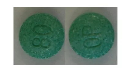 Oxycodone pills containing isotonitazepyne, a powerful synthetic opioid. 2025