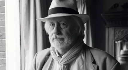 Dr. André Klukhuhn photographed for his philosophical essay, De Vreemde Lus, published in 2020