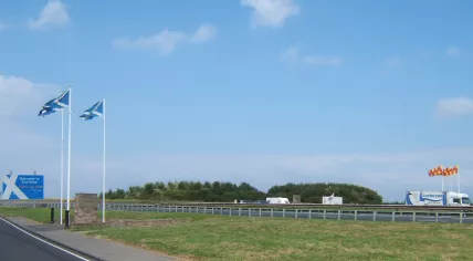 Scotland-England border