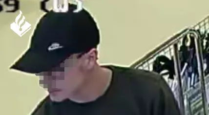 Image of man accused of involvement in the theft of three gold and silver artefacts at the Drents museum in Assen. 