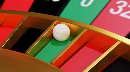 A video roulette table representing an online gambling platform