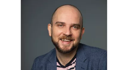British comedian Simon Lukacs in 2025
