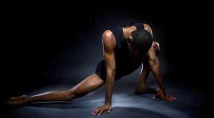 A male dancer