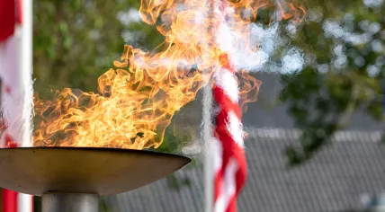 The National Liberation Fire in Wageningen