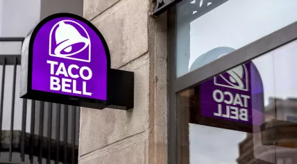 A Taco Bell restaurant in Spain