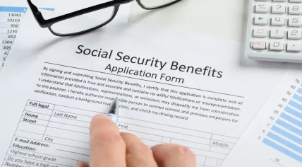 Hand Over Social Security Benefits Form