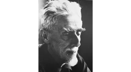 Maurits Cornelis Escher. Photo taken around 23 November 1971, likely by Hans Peters 