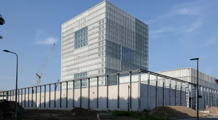 The new RIVM building on the Science Park in Utrecht, 31 July 2024