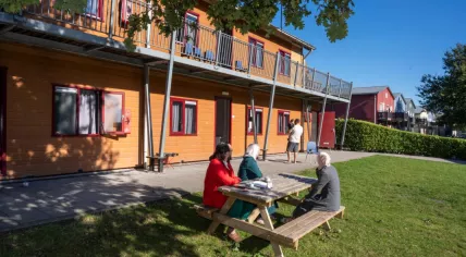 An asylum shelter in Zeewolde