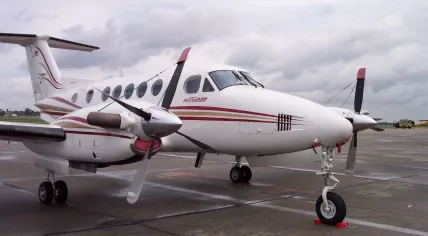 A Beechcraft B200 Super King Air
