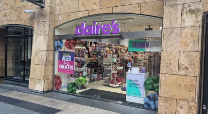 Claire's jewellery store, located in Rotterdam city center