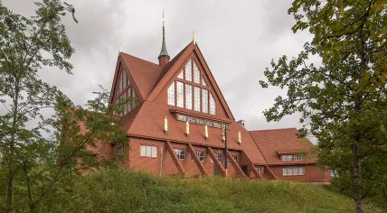 The Kiruna Church in 2017