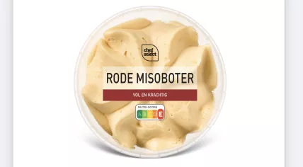 Lidl recalls “Chef Select Rode Misoboter” with barcode 8718796059271 and expiration date October 5, 2025.