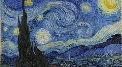 The Starry Night by Vincent van Gogh