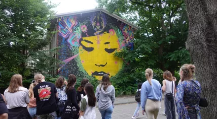 Street art in Amsterdam