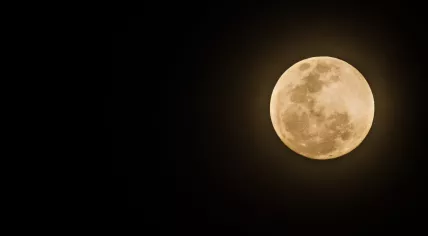 Moon before the total lunar eclipse