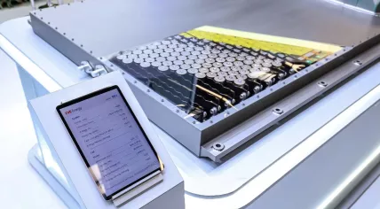 EVE Energy presents OMNICELL at IAA Mobility in Munich, Germany. Sept. 2025