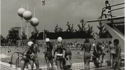 Water tower 'De Waterbollen' in Eindhoven
