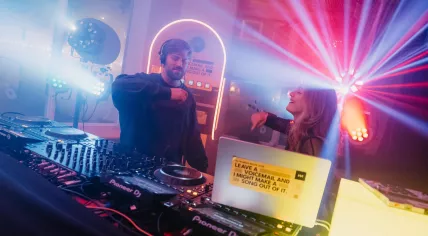 Droppie x Bye Bye Plastic Recycle Rave in Amsterdam. October 23, 2025.