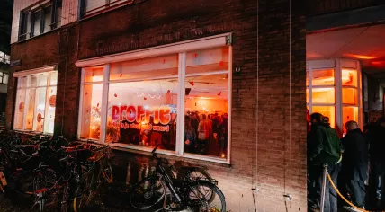 Droppie x Bye Bye Plastic Recycle Rave in Amsterdam. October 23, 2025.