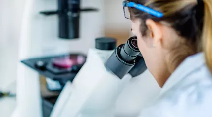 Researcher in a laboratory