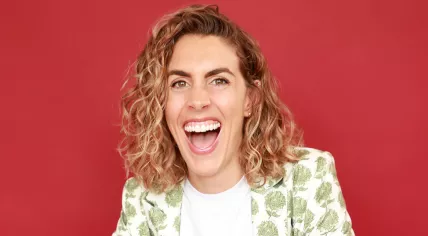 American comedian Meg Buzza