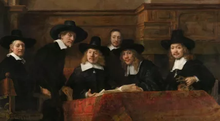 The Sampling Officials of the Amsterdam Drapers’ Guild, Known as ‘The Syndics’ and ‘De Staalmeesters’, 1662.