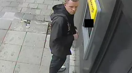 Camera footage of Tijn, 25, who has been reported missing since September 14, 2025.