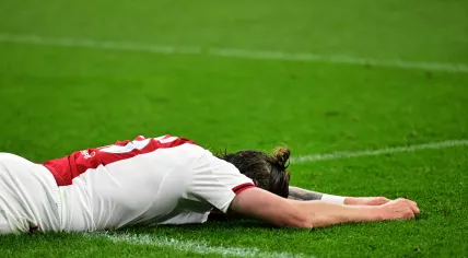 Wout Weghorst of Ajax during the Dutch Eredivisie match between AFC Ajax and Excelsior, a 2–1 result, at the Johan Cruyff ArenA on November 22, 2025, in Amsterdam, the Netherlands.