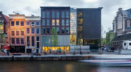 Anne Frank House Museum in Amsterdam.