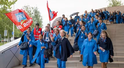 KLM ground staff