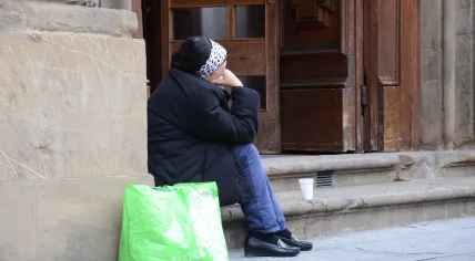 A beggar