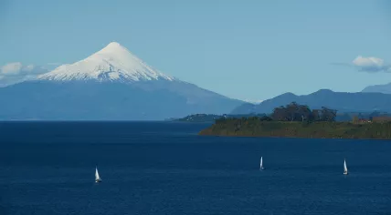 Osorno volcano in Chilie