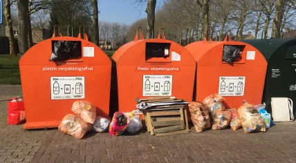  PMD waste bins in Halderberge.