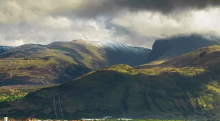 Ben Nevis mountain in Scotland