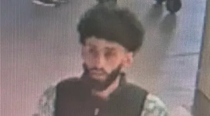 CCTV images released by police of the suspect wanted in connection with the arson attack on a Pride changing room at Amsterdam Central Station