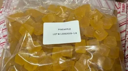 Customs seize 3,200 kilograms of THC-laced wine gums and honey at Schiphol. January 2026