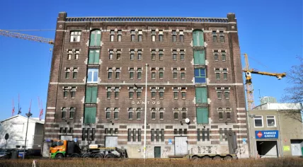 Pakhuis Santos, once Rotterdam’s largest six-story warehouse, has housed the Nederlands Fotomuseum since February 1, 2012.